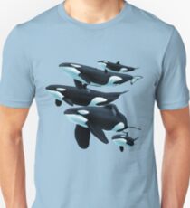 Pod of Orcas Unisex T-Shirt