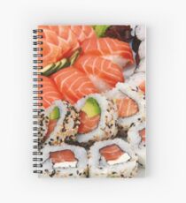 sushi Spiral Notebook