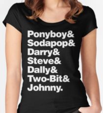 The Outsiders& Women's Fitted Scoop T-Shirt