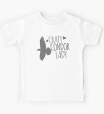 Crazy Condor Lady Kids Tee