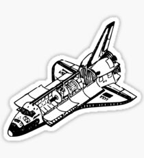 Space Shuttle Sticker