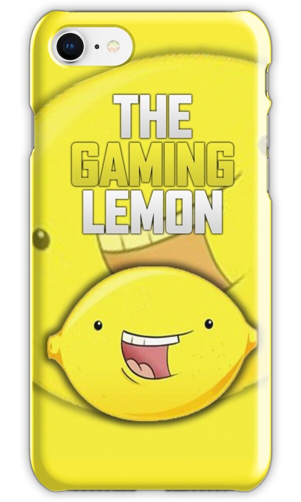 "The Gaming Lemon" iPhone Cases & Skins by SwiftNight | Redbubble