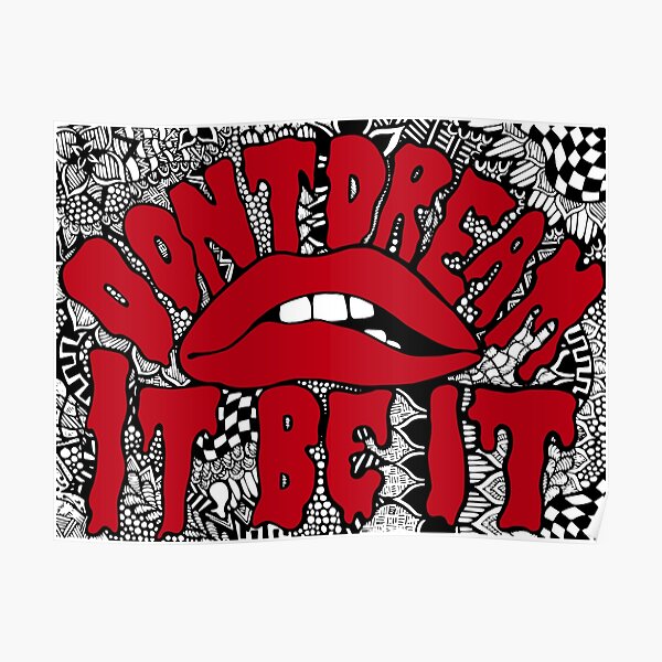 Rocky Horror Picture Show Zentangle Poster