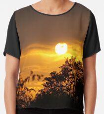 Perfect Sunset Chiffon Top