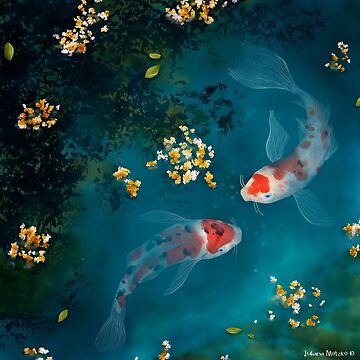 Artwork thumbnail, Koi Carps by julianamotzko
