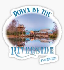 Down by the Riverside Sticker