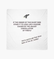 Firefly&Community: we'll bring the show back! - white version Scarf