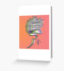 Bird on the Wire Greeting Card