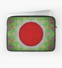 Red Button Planet Laptop Sleeve