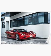 Koenigsegg Agera R Poster