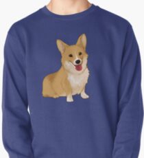 Cute smiling corgi Pullover