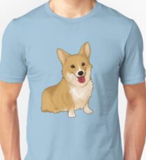 Cute smiling corgi Unisex T-Shirt