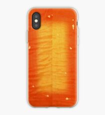 Cherry Burst On Flamed Maple iPhone Case