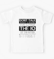 Sherlock - Don't Talk Out Loud... Kids Tee