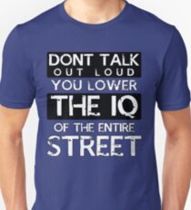 Sherlock - Don't Talk Out Loud... Unisex T-Shirt