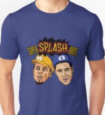 Steph Curry Klay Thompson Super Splash Bros Slim Fit T-Shirt