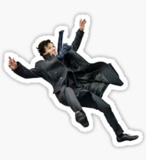 Sherlock Holmes (Reichenbach Fall) Sticker