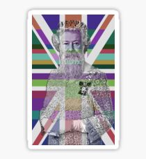 God Shave the Queen! Sticker