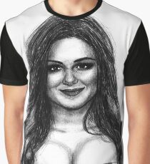 Ariel Winter Drawing Graphic T-Shirt