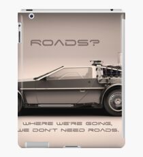 No Roads iPad Case/Skin