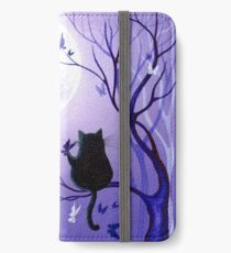 Butterfly Swirl iPhone Flip-Case/Hülle/Klebefolie
