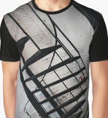 Stairway To Sky In Alleyway Graphic T-Shirt