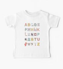 alphabet Baby Tee
