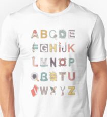 alphabet Unisex T-Shirt