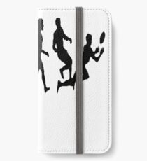 Rugby evolution iPhone Wallet/Case/Skin