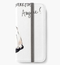 Audrey Hepburn Breakfast, Anyone? iPhone Wallet/Case/Skin