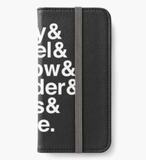 The Scooby Gang Classic White iPhone Wallet/Case/Skin