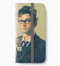 David Tennant - He's wonderful iPhone Wallet/Case/Skin