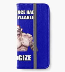 Herr Torgue Zitat iPhone Flip-Case/Hülle/Klebefolie
