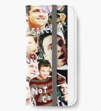 sebastian stan collage iPhone Wallet/Case/Skin
