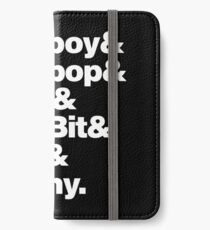 THE OUTSIDERS iPhone Flip-Case/Hülle/Klebefolie