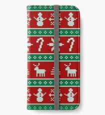 Ugly Christmas Sweater iPhone Wallet/Case/Skin