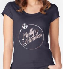 Earth: Mostly Harmless Women's Fitted Scoop T-Shirt
