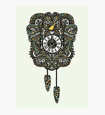 Cuckoo Clock Nest Photographic Print