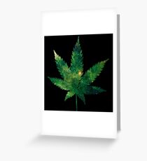 420 Green Greeting Card