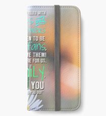 Wild Flowers iPhone Wallet/Case/Skin