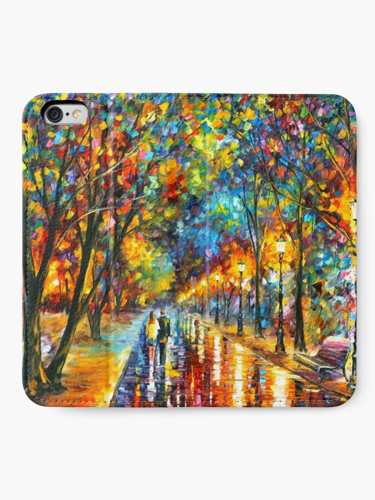 Alternate view of WHEN THE DREMS CAME TRUE - Leonid Afremov iPhone Wallet