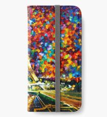 paris of my dreams - Leonid Afremov iPhone Wallet/Case/Skin