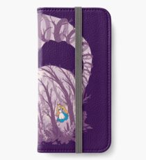 Inside wonderland (cheshire cat) iPhone Wallet/Case/Skin