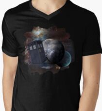 Time Flight 2 Men's V-Neck T-Shirt
