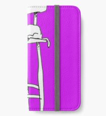 schlummern iPhone Flip-Case/Hülle/Klebefolie