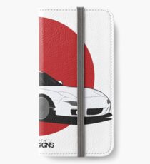 Mazda RX7 (aufgehende Sonne) iPhone Flip-Case/Hülle/Klebefolie