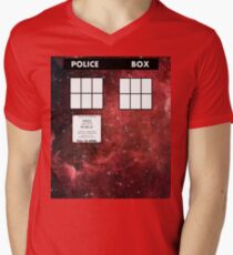 Through Time and Space Men's V-Neck T-Shirt