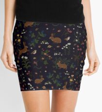 Garden Rabbits Mini Skirt