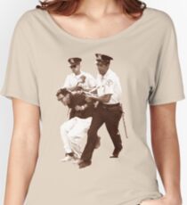 Bernie Sanders Arrested Women's Relaxed Fit T-Shirt