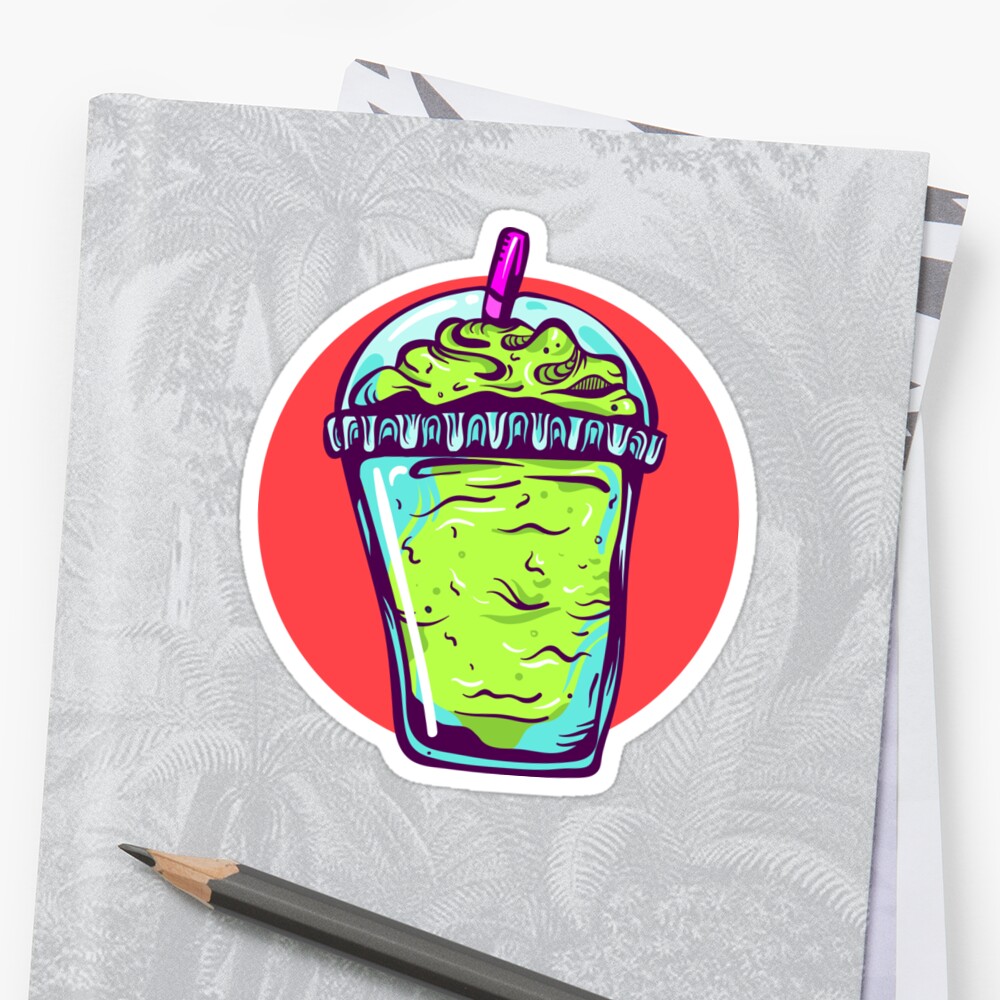  Slushie  Sticker  by melissadn Redbubble